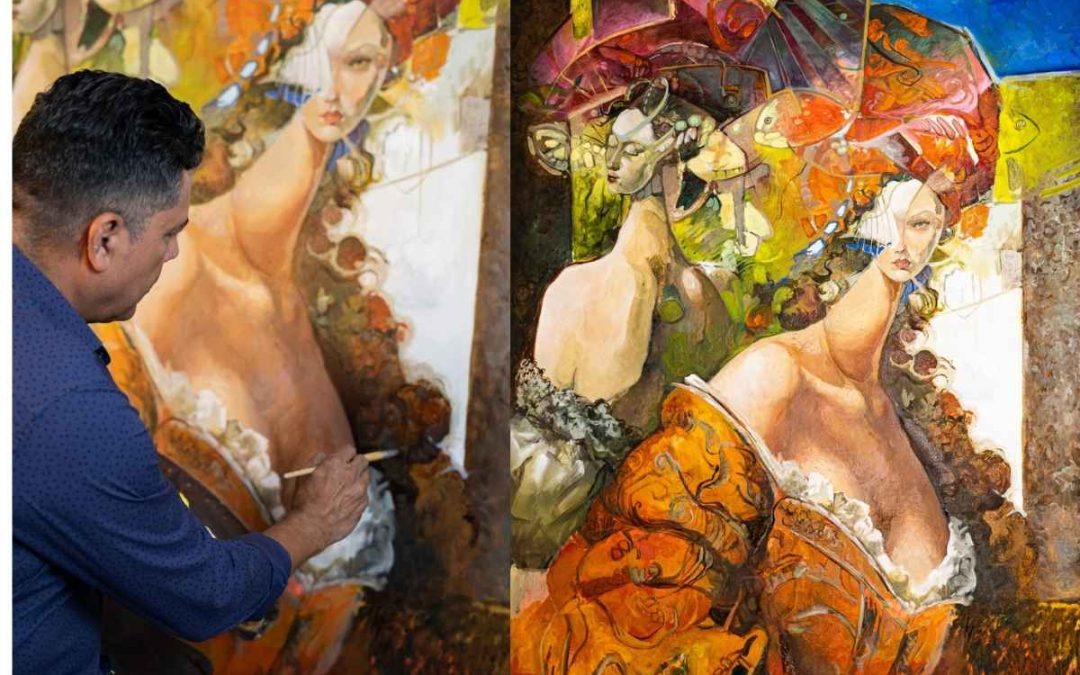 Musas del tiempo: una danza de emociones a través del lienzo